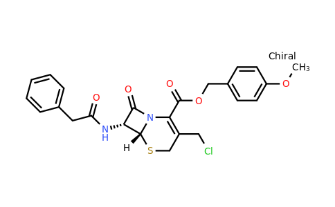 104146-10-3 | 4-Methoxybenzyl (6R,7R)-3-(chloromethyl)-8-oxo-7-(2-phenylacetamido)-5-thia-1-azabicyclo[4.2.0]oct-2-ene-2-carboxylate