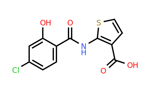 1041557-15-6 | 2-(4-Chloro-2-hydroxybenzamido)thiophene-3-carboxylic acid