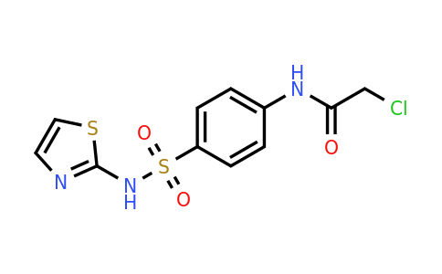 104246-27-7 | 2-Chloro-N-{4-[(1,3-thiazol-2-yl)sulfamoyl]phenyl}acetamide