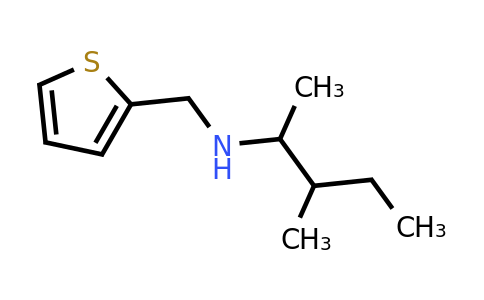 1042528-42-6 | 3-Methyl-N-(thiophen-2-ylmethyl)pentan-2-amine