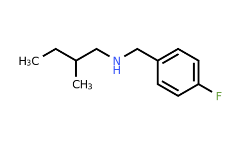 n-(4-Fluorobenzyl)-2-methylbutan-1-amine