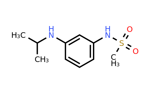 n-{3-[(propan-2-yl)amino]phenyl}methanesulfonamide