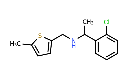 1042621-18-0 | 1-(2-Chlorophenyl)-N-((5-methylthiophen-2-yl)methyl)ethan-1-amine
