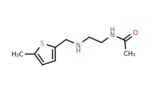 1042626-27-6 | n-(2-(((5-Methylthiophen-2-yl)methyl)amino)ethyl)acetamide