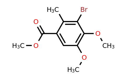 1042722-40-6 | Methyl 3-bromo-4,5-dimethoxy-2-methylbenzoate