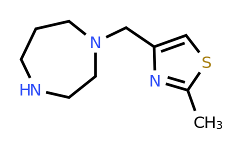 1042795-97-0 | 1-[(2-methyl-1,3-thiazol-4-yl)methyl]-1,4-diazepane