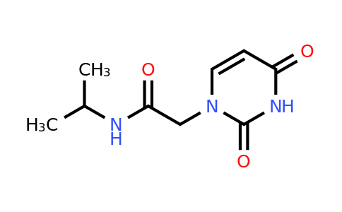 1043305-84-5 | 2-(2,4-Dioxo-3,4-dihydropyrimidin-1(2h)-yl)-N-isopropylacetamide