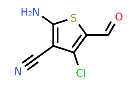 104366-23-6 | 2-Amino-4-chloro-3-cyano-5-formylthiophene