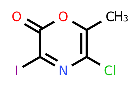1043870-52-5 | 5-Chloro-3-iodo-6-methyl-2H-1,4-oxazin-2-one