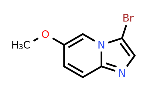 1044733-59-6 | 3-Bromo-6-methoxyimidazo[1,2-a]pyridine