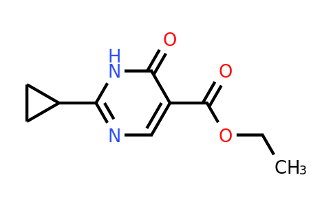 1044770-39-9 | Ethyl 2-cyclopropyl-6-oxo-1,6-dihydropyrimidine-5-carboxylate
