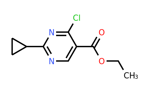 1044770-40-2 | Ethyl 4-chloro-2-cyclopropylpyrimidine-5-carboxylate