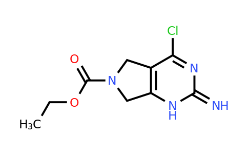 1046861-17-9 | Ethyl 2-amino-4-chloro-5,7-dihydro-6H-pyrrolo[3,4-d]pyrimidine-6-carboxylate