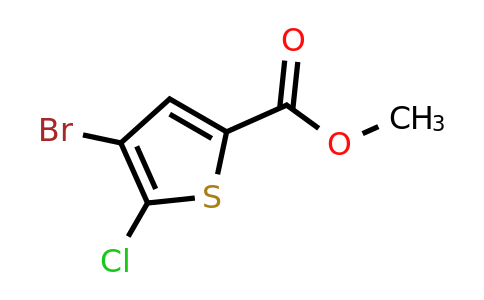 1047630-72-7 | Methyl 4-bromo-5-chlorothiophene-2-carboxylate
