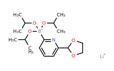 1048030-50-7 | Lithium [6-(1,3-dioxolan-2-yl)pyridin-2-yl]triisopropoxyborate
