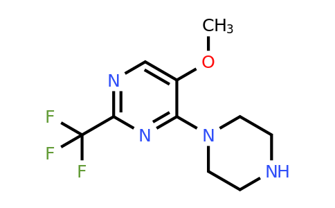 1048912-73-7 | 5-Methoxy-4-(piperazin-1-yl)-2-(trifluoromethyl)pyrimidine