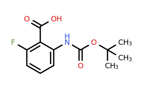1048919-15-8 | 2-((tert-Butoxycarbonyl)amino)-6-fluorobenzoic acid