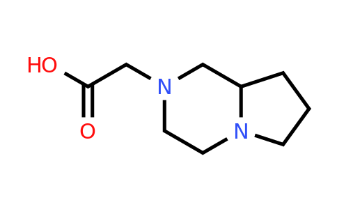 1048920-83-7 | 2-{octahydropyrrolo[1,2-a]pyrazin-2-yl}acetic acid