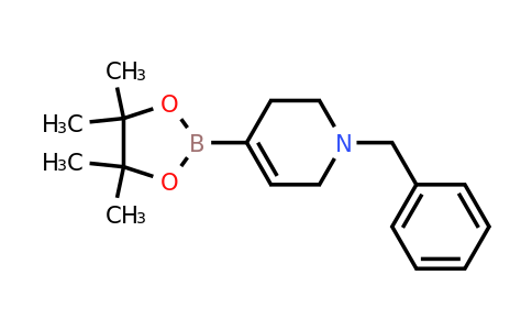 1048976-83-5 | 1-Benzyl-4-(4,4,5,5-tetramethyl-1,3,2-dioxaborolan-2-yl)-1,2,3,6-tetrahydropyridine