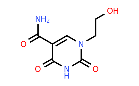 1049130-55-3 | 1-(2-Hydroxyethyl)-2,4-dioxo-1,2,3,4-tetrahydropyrimidine-5-carboxamide