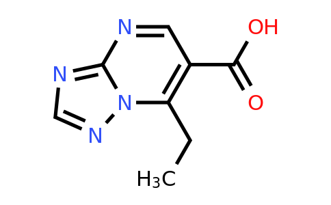 1049606-50-9 | 7-Ethyl-[1,2,4]triazolo[1,5-a]pyrimidine-6-carboxylic acid