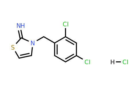 3-(2,4-Dichlorobenzyl)thiazol-2(3h)-imine hydrochloride