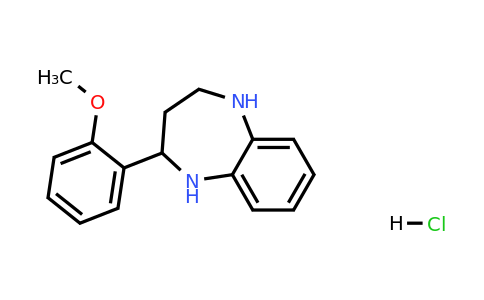 1049741-23-2 | 2-(2-Methoxyphenyl)-2,3,4,5-tetrahydro-1h-1,5-benzodiazepine hydrochloride