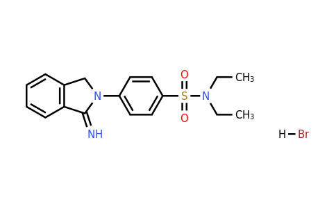 1049776-97-7 | n,n-Diethyl-4-(1-iminoisoindolin-2-yl)benzenesulfonamide hydrobromide