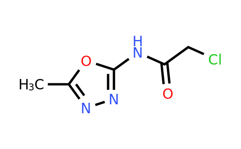 1049873-58-6 | 2-Chloro-N-(5-methyl-1,3,4-oxadiazol-2-yl)acetamide