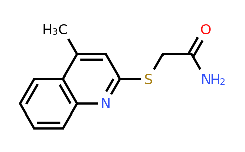 104996-57-8 | 2-((4-Methylquinolin-2-yl)thio)acetamide