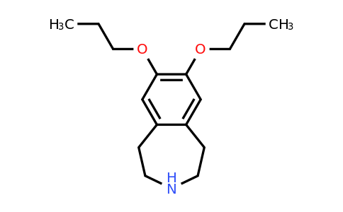 1050886-70-8 | 7,8-Dipropoxy-2,3,4,5-tetrahydro-1h-3-benzazepine