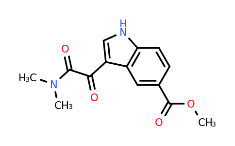 1052181-84-6 | Methyl 3-(2-(dimethylamino)-2-oxoacetyl)-1H-indole-5-carboxylate