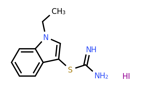 1052405-94-3 | 1-Ethyl-1h-indol-3-yl carbamimidothioate hydroiodide