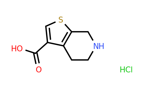 1052520-71-4 | 4h,5h,6h,7h-Thieno[2,3-c]pyridine-3-carboxylic acid hydrochloride