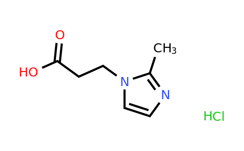 1052530-15-0 | 3-(2-Methyl-1H-imidazol-1-yl)propanoic acid hydrochloride