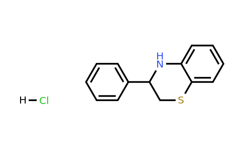 1052542-64-9 | 3-Phenyl-3,4-dihydro-2h-benzo[b][1,4]thiazine hydrochloride