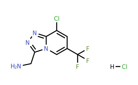 1052547-28-0 | [8-chloro-6-(trifluoromethyl)-[1,2,4]triazolo[4,3-a]pyridin-3-yl]methanamine hydrochloride