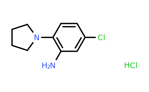 1052547-63-3 | 5-Chloro-2-(pyrrolidin-1-yl)aniline hydrochloride