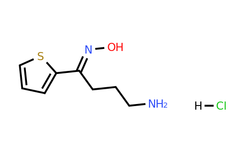 1052550-24-9 | (E)-4-Amino-1-(thiophen-2-yl)butan-1-one oxime hydrochloride