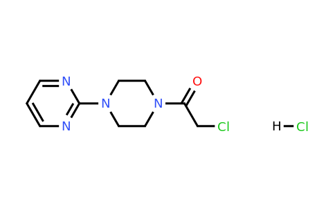 1052550-58-9 | 2-Chloro-1-(4-(pyrimidin-2-yl)piperazin-1-yl)ethan-1-one hydrochloride
