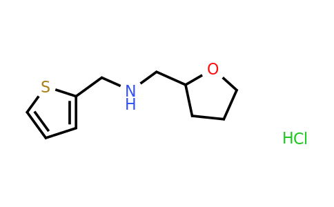 1052552-65-4 | 1-(Tetrahydrofuran-2-yl)-N-(thiophen-2-ylmethyl)methanamine hydrochloride