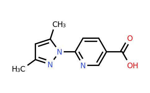 6-(3,5-Dimethyl-1h-pyrazol-1-yl)pyridine-3-carboxylic acid