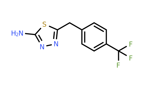 1052694-85-5 | 5-(4-(Trifluoromethyl)benzyl)-1,3,4-thiadiazol-2-amine