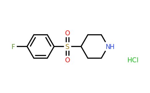 4-[(4-Fluorophenyl)sulfonyl]piperidine hydrochloride