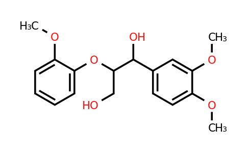 10535-17-8 | 1-(3,4-Dimethoxyphenyl)-2-(2-methoxyphenoxy)-1,3-propanediol