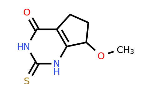 105365-78-4 | 7-Methoxy-2-thioxo-2,3,6,7-tetrahydro-1H-cyclopenta[d]pyrimidin-4(5H)-one