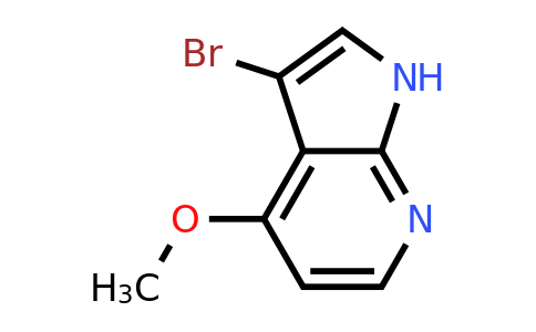 1053655-78-9 | 3-Bromo-4-methoxy-1H-pyrrolo[2,3-b]pyridine