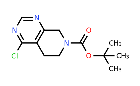 1053656-57-7 | tert-Butyl 4-chloro-5,6-dihydropyrido[3,4-d]pyrimidine-7(8H)-carboxylate