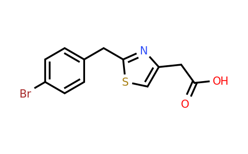 1053656-92-0 | 2-(4-Bromobenzyl)thiazole-4-acetic acid