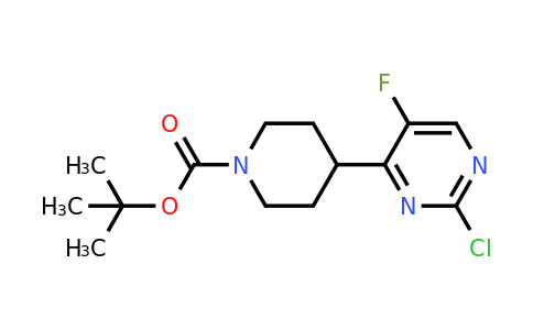 1053657-03-6 | tert-Butyl 4-(2-chloro-5-fluoropyrimidin-4-yl)piperidine-1-carboxylate